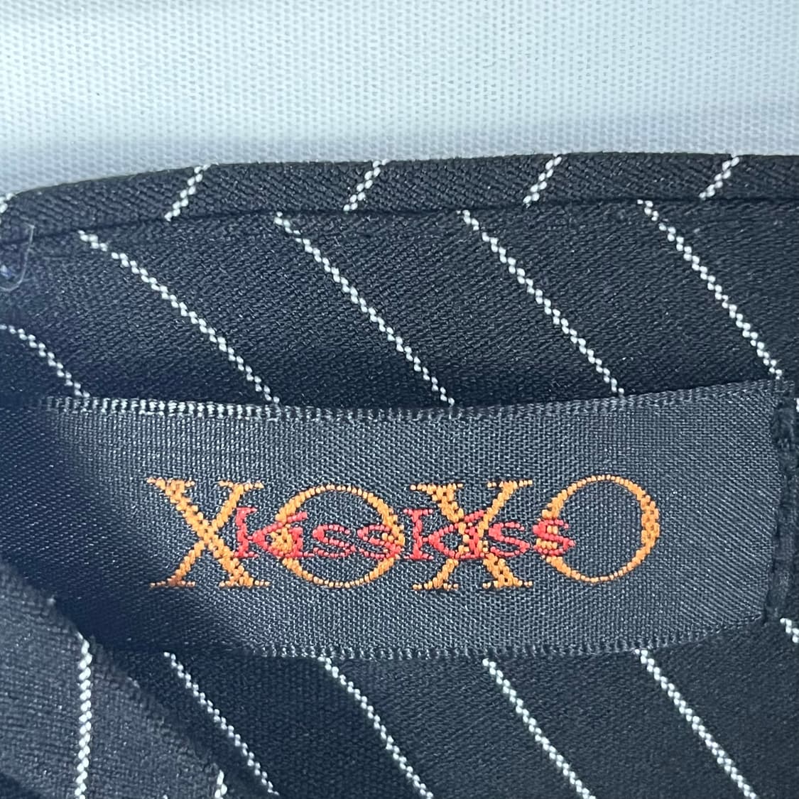 [XOXO] 키스키스 스트라이프 레이스 미니스커트 상품이미지4