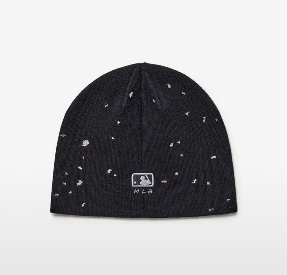 엠엘비 MLB NY 아웃도어 그래픽 노립 비니 블랙 상품이미지2