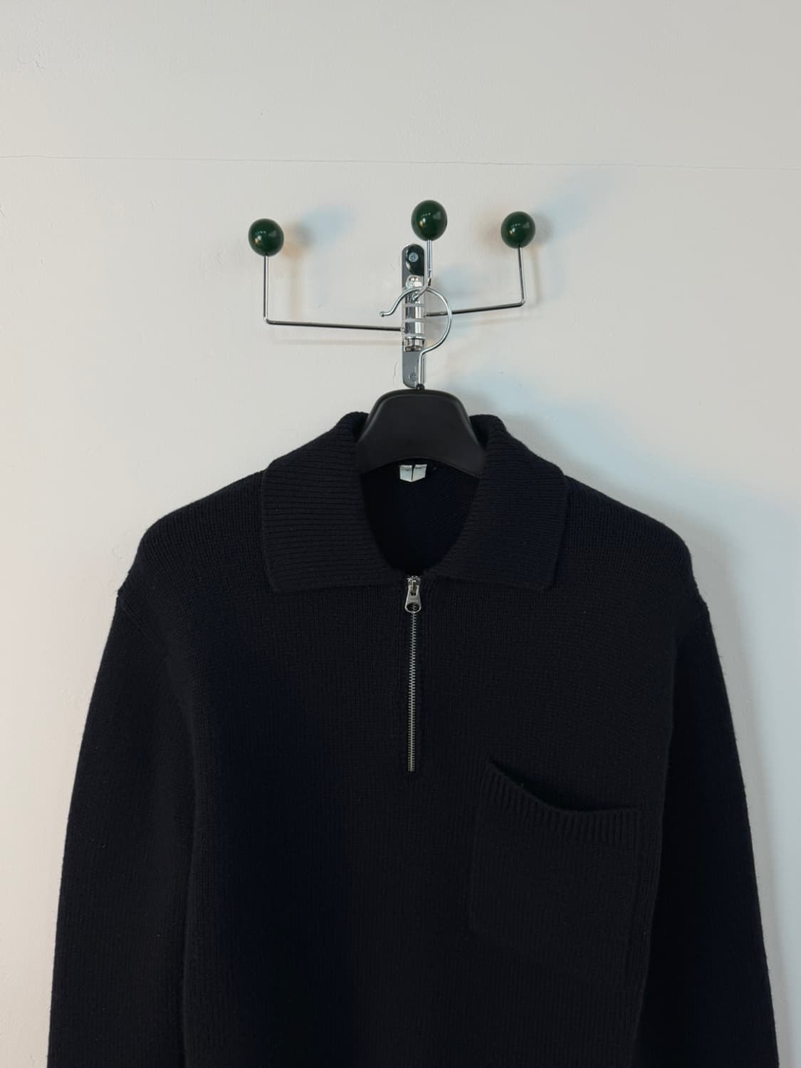 아르켓 하프집업 카라 니트  상품이미지3