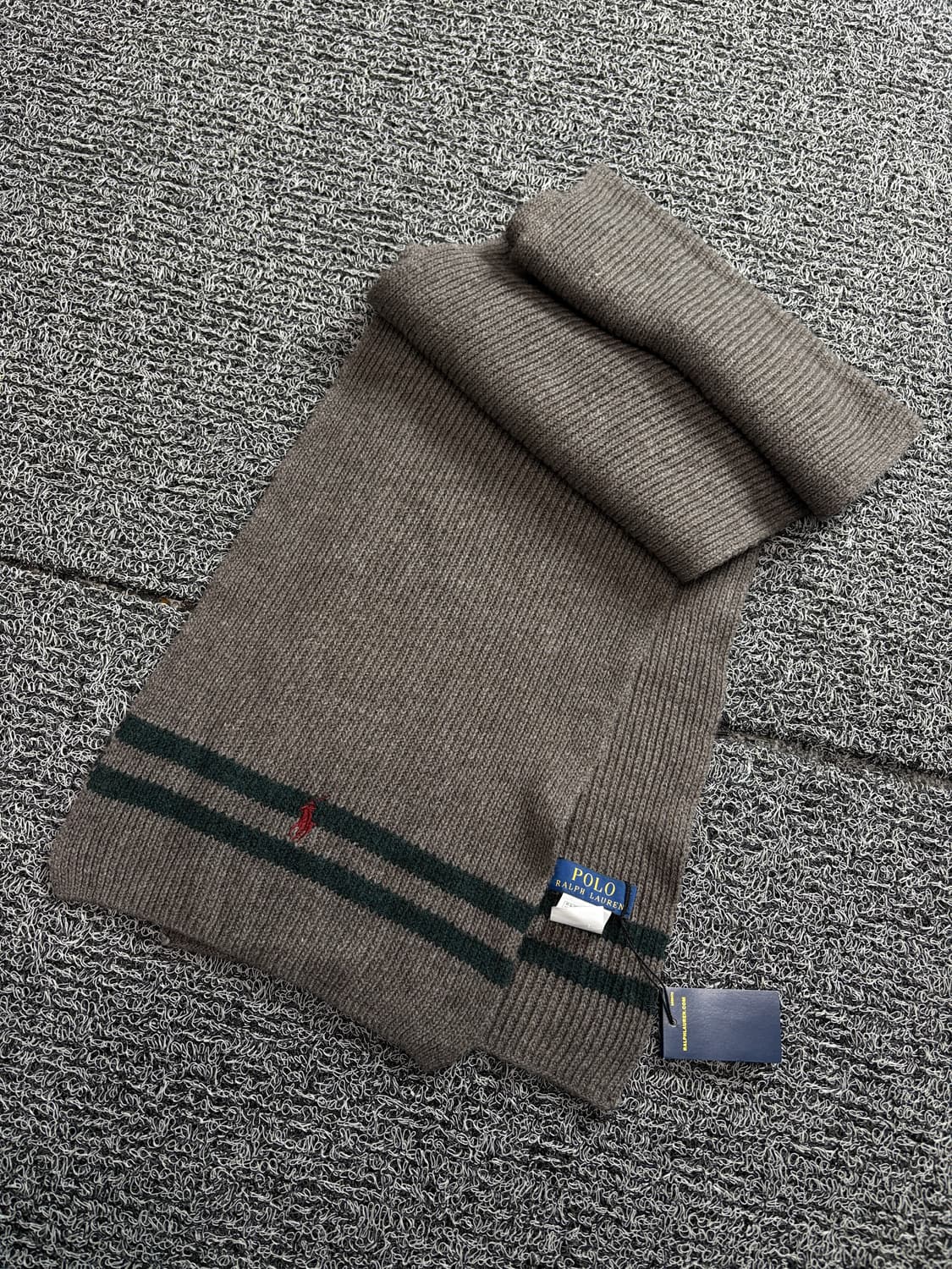 폴로 랄프로렌 신형 포니 로고 울 머플러 1632 상품이미지4