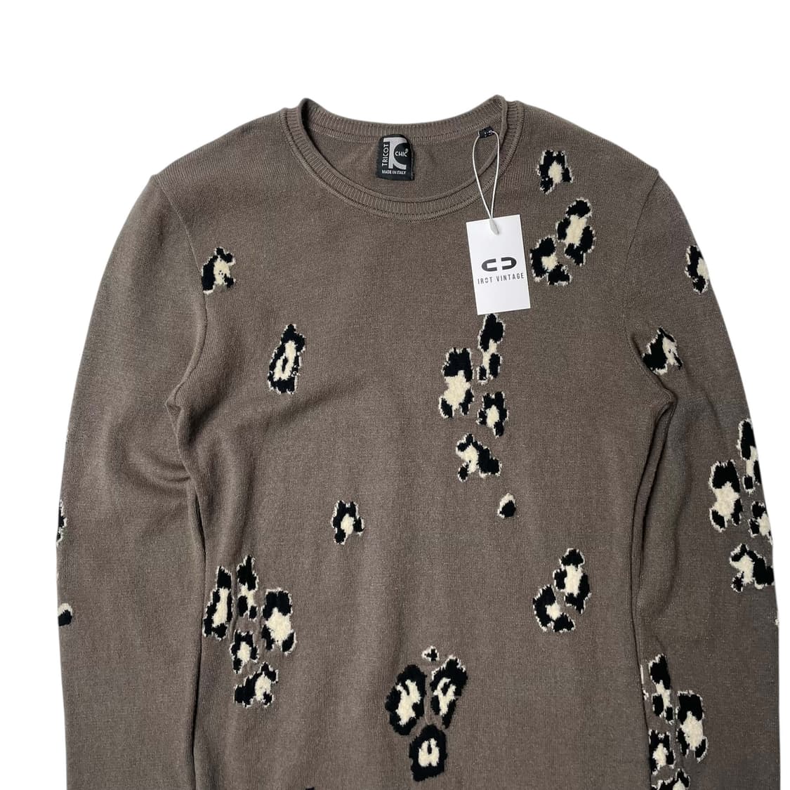 Tricot chic 레오파드 비스코스 블렌드 니트(italy made) 상품이미지2