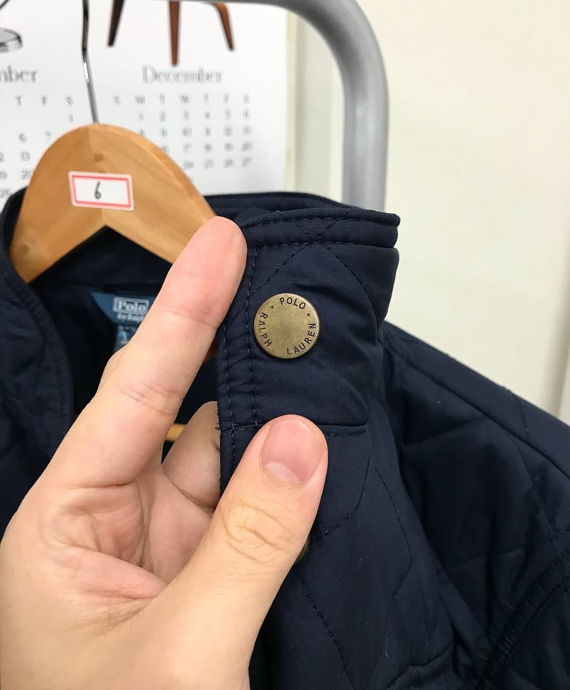 폴로 퀼팅 자켓 상품이미지5