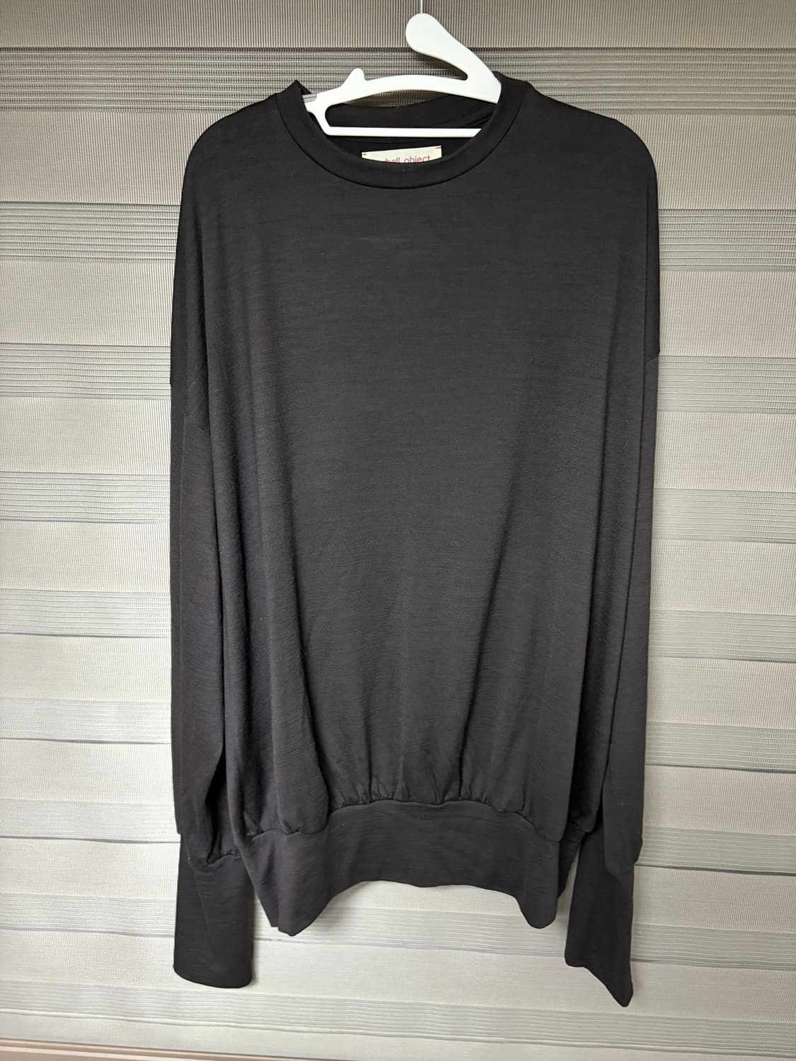 [F] Barbell Object bo top loose brown 상품이미지3