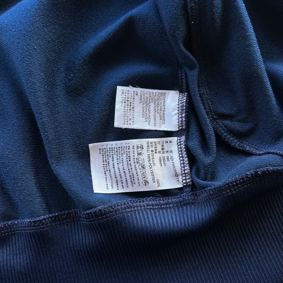 [S-M]아디다스 구형 파이어버드 네이비 트랙탑 져지 상품이미지6