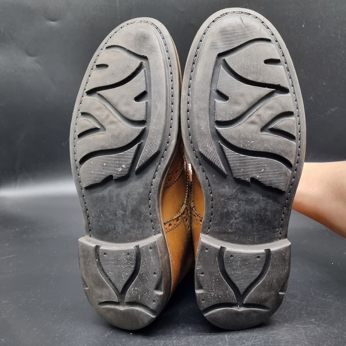 장까를로모렐리 남성윙팁부츠 실사이즈275 상품이미지3