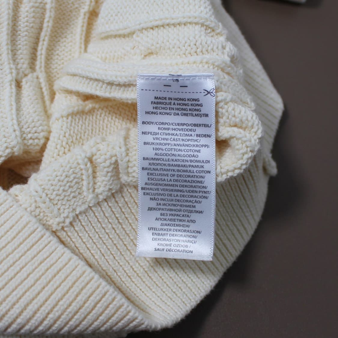 Polo 폴로 랄프로렌 화이트 케이블 반팔 니트 상품이미지4