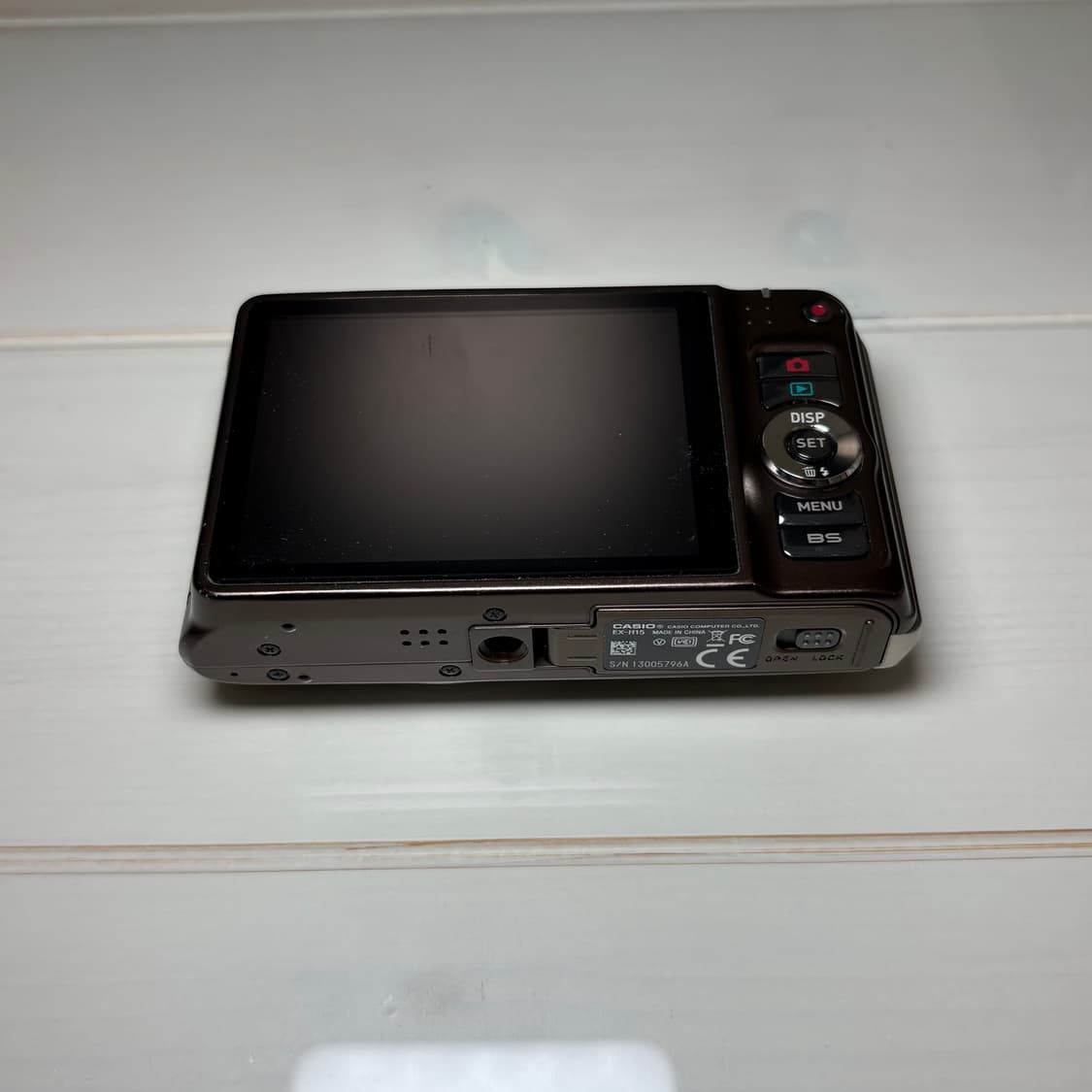 [츄 디카🤎] 카시오 엑슬림 H15 브라운 상품이미지3