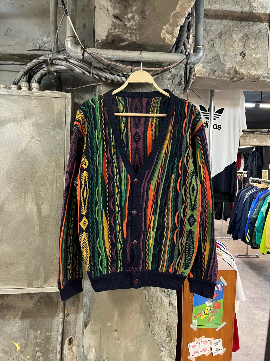 빈티지 케이블 니트 가디건 #csz2763 상품이미지1