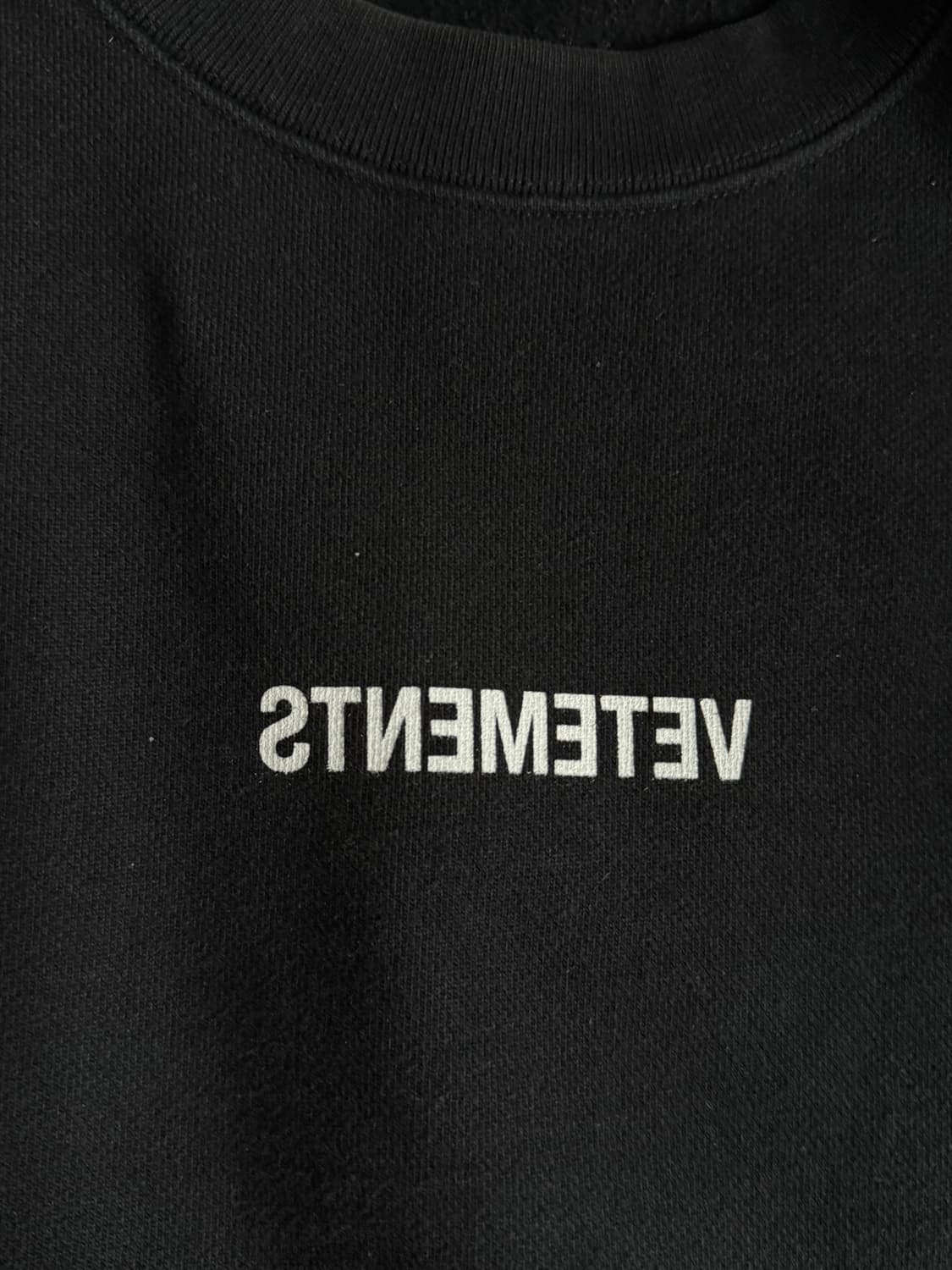 베트멍 빅 케어라벨 리버스 맨투맨 xs 상품이미지2