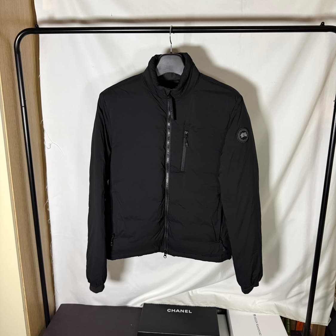 캐나다구스 롯지 블랙 라벨 패딩 자켓 블랙 상품이미지1