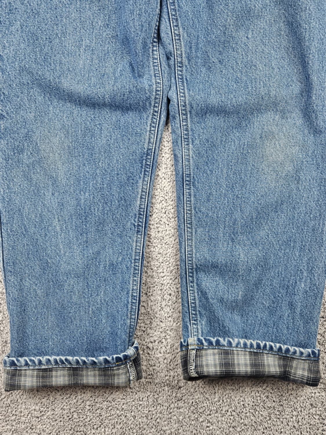 칼하트 헤비 플란넬 데님 워크 팬츠 ( 34 X 30 ) / 10375 상품이미지7