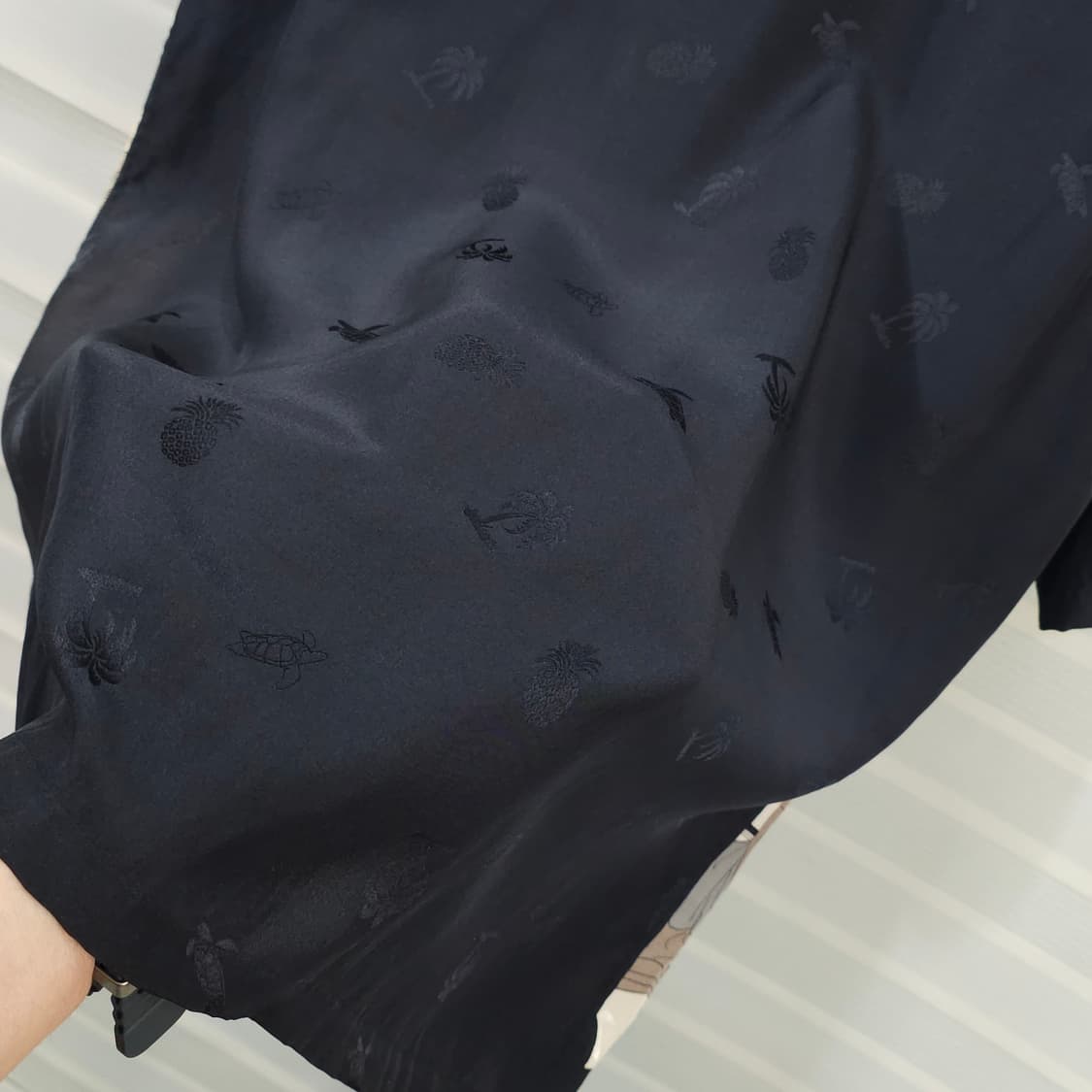 일본 paging 실크100 알로하셔츠- LL 상품이미지7