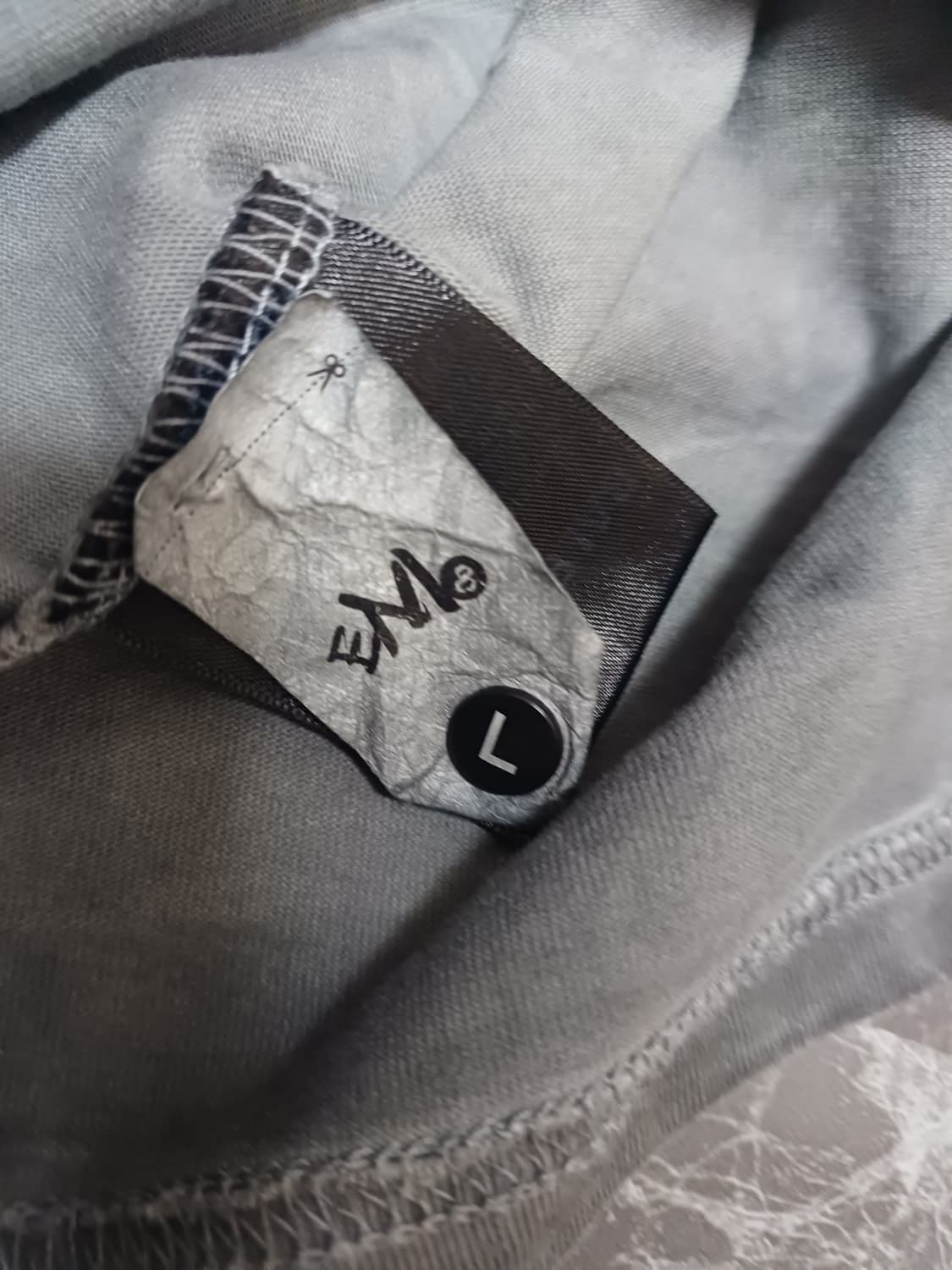 발렌시아가 스타일 워싱 반팔 티셔츠 L
 상품이미지5