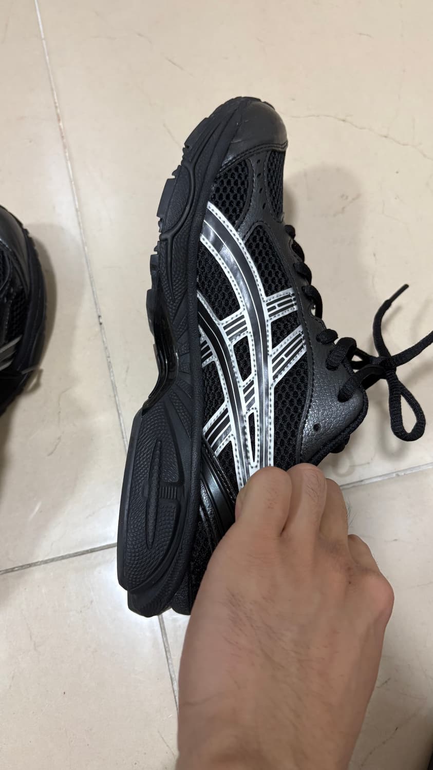 아식스 젤카야노14 블랙 퓨어실버 상품이미지6