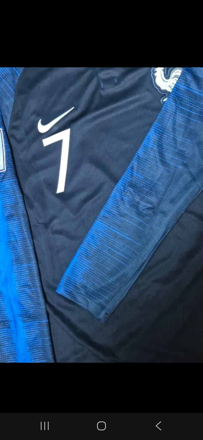 2018 월드컵 프랑스 그리즈만 국대 긴팔유니폼 L사이즈 상품이미지7