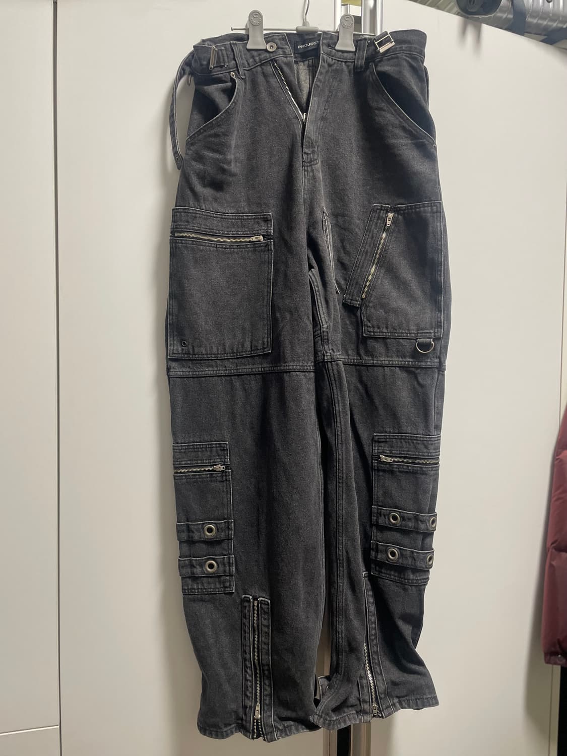 프로젝트 gr 플라이트 데님 블랙 / 1사이즈 (현 프로토콜 인덱스) 상품이미지2