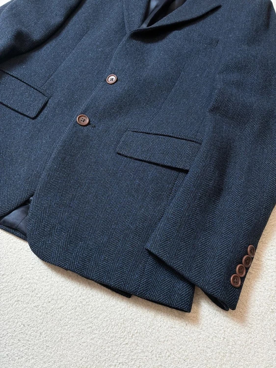 브룩스브라더스 헤링본 울 블레이저 자켓 PN7966 상품이미지3
