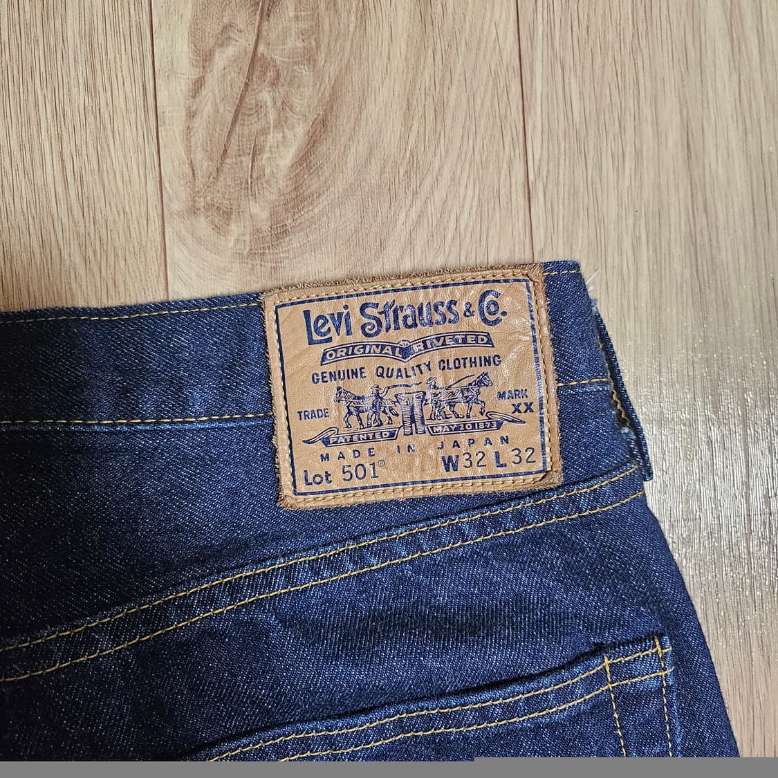 리바이스 블루탭 80'501 32x32 상품이미지3