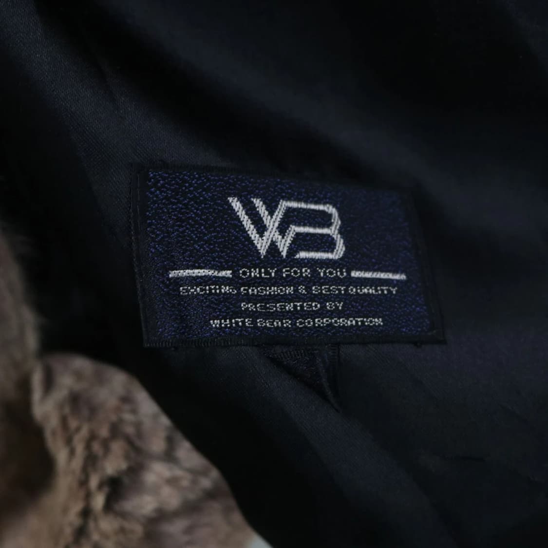 화이트베어 안감 퍼 가죽 패치워크 자켓 61772 상품이미지7