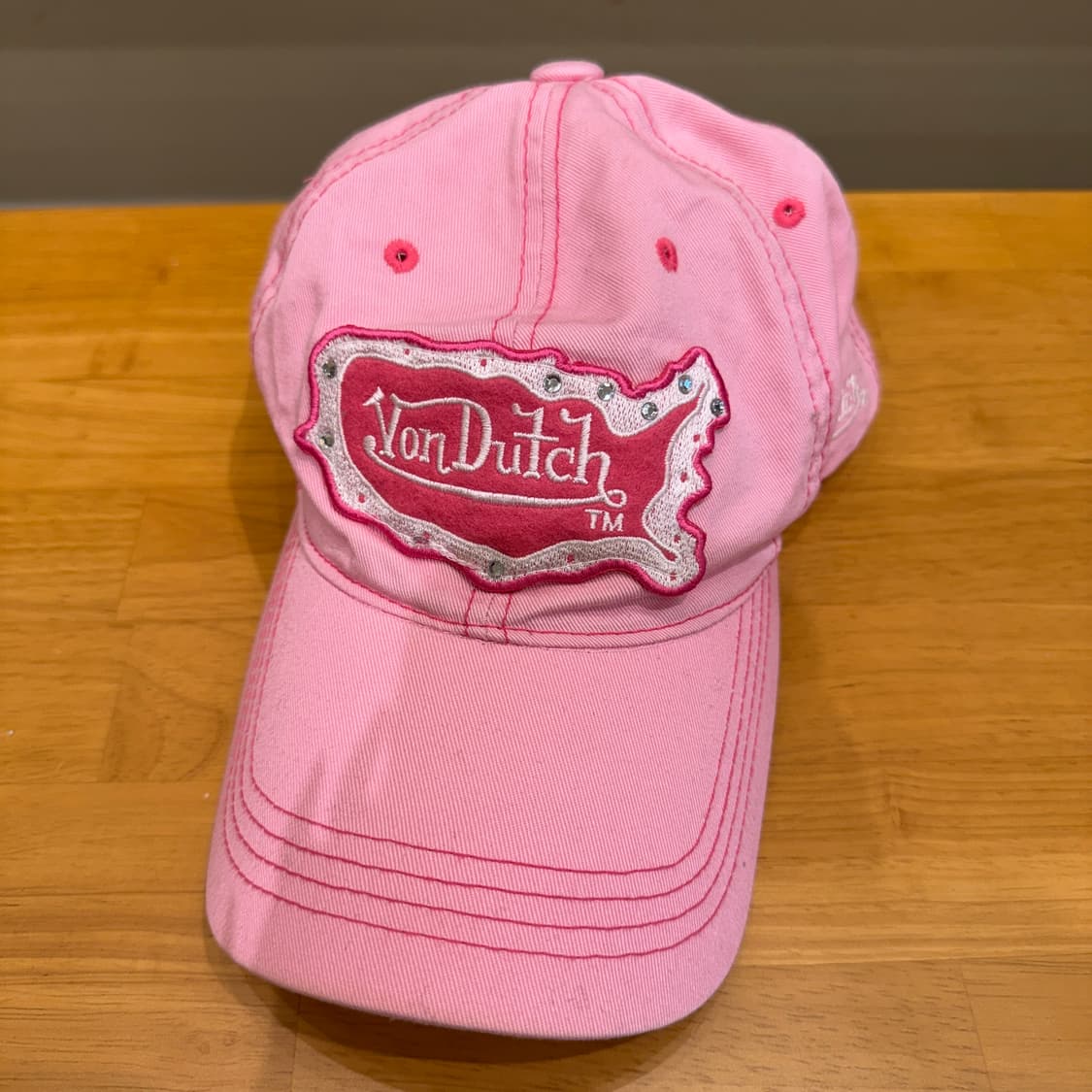 본더치 핑크 로고 볼캡 U1016 상품이미지2