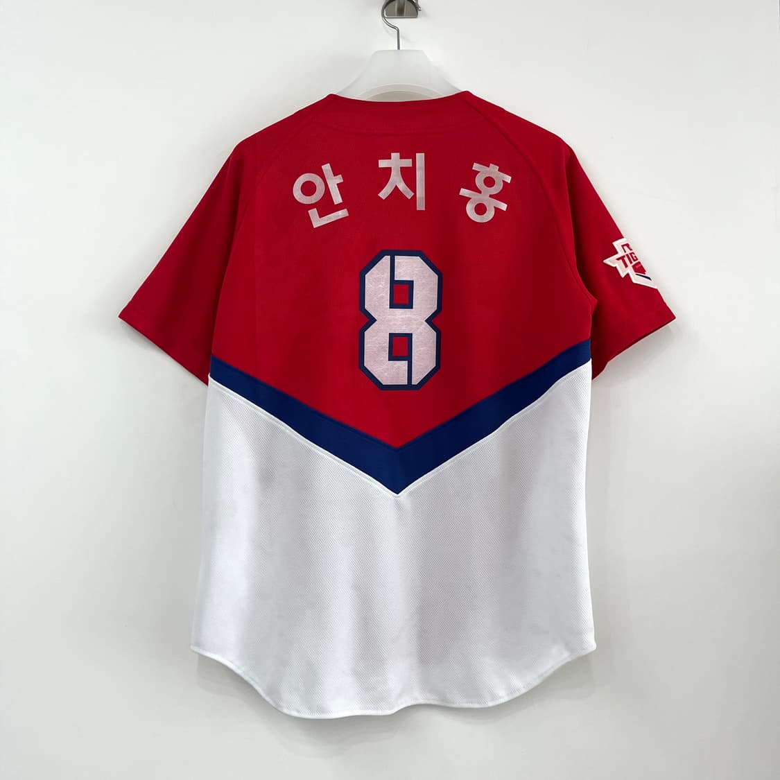 기아타이거즈 안치홍 마킹 반팔 유니폼 105 상품이미지3