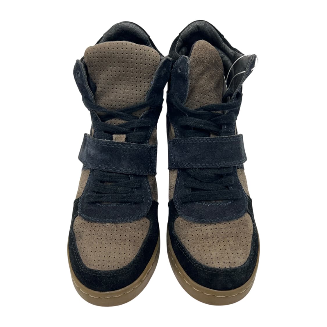 250 W 아쉬 보위 웨지 스니커즈 네이비 브라운 (EU40) 상품이미지4