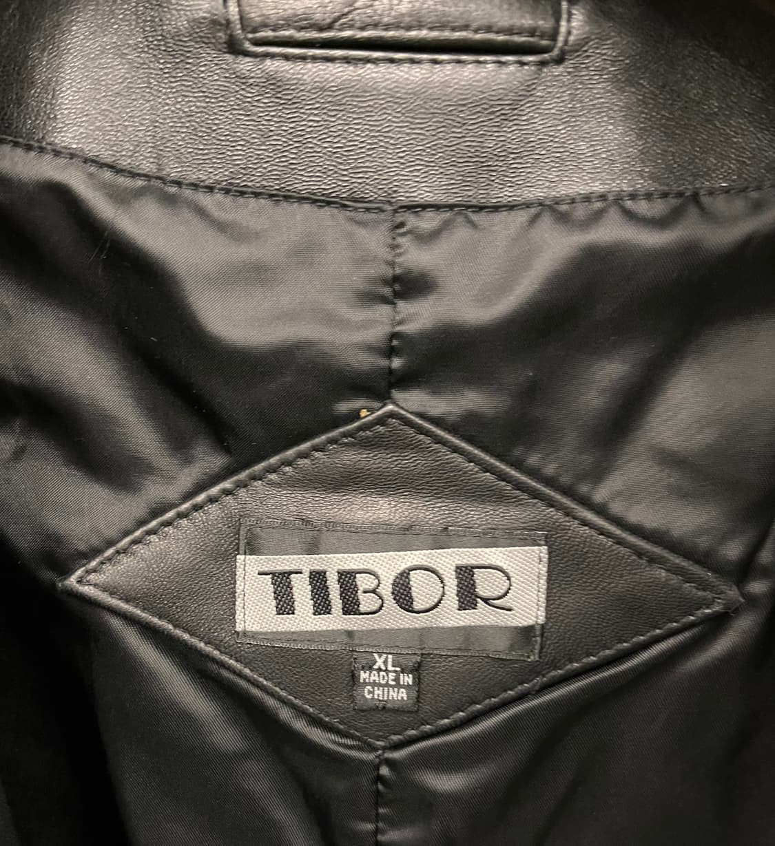 TIBOR 가죽 자켓 XL 상품이미지5