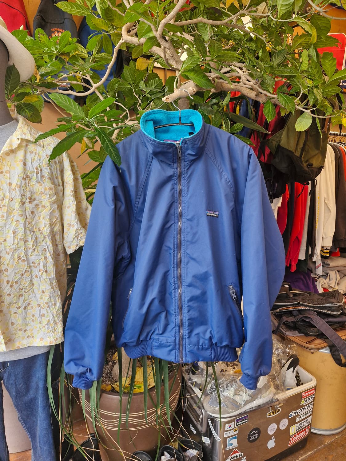 Z-295 파타고니아 쉘드 신칠라 봄버 웜업 자켓  상품이미지1