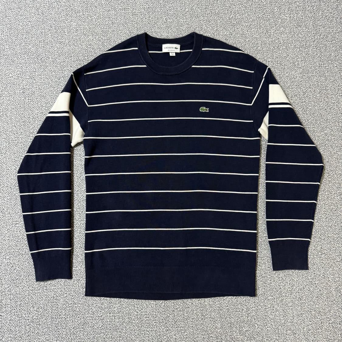 라코스테 스트라이프 니트 M 상품이미지1