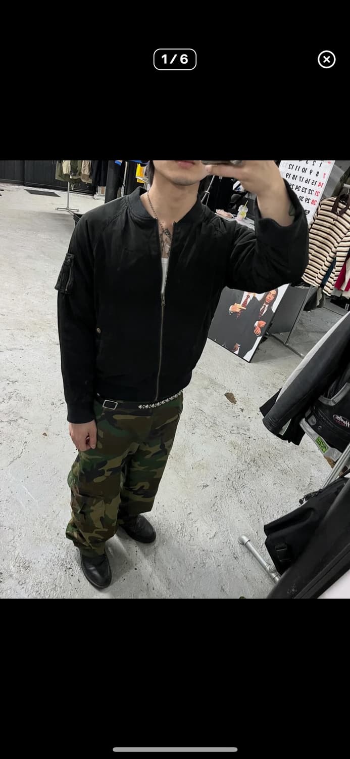 vtg ma-1 bomber jacket 상품이미지2