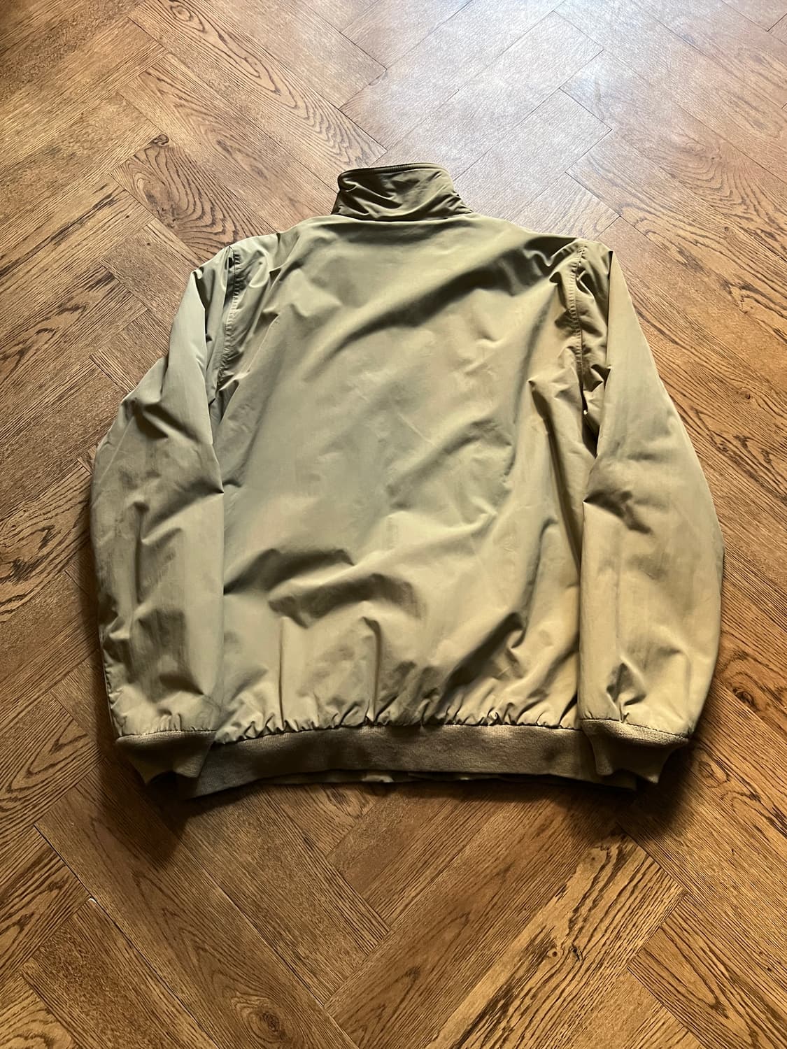 [L]엘엘빈 USA 플리스 라이닝 베이지 웜업 자켓 상품이미지7