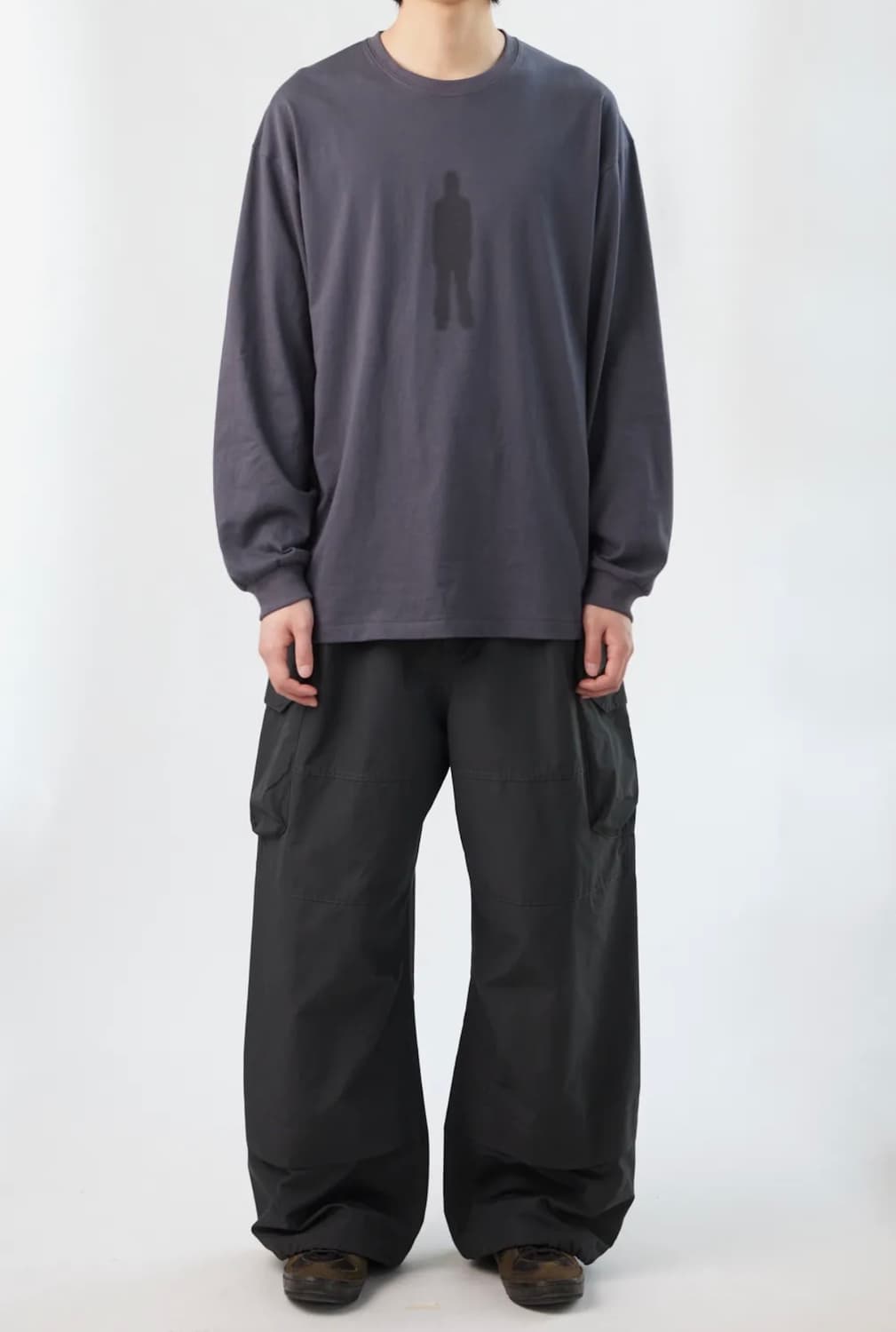 해칭룸 고스트 티 퍼플 차콜 상품이미지2