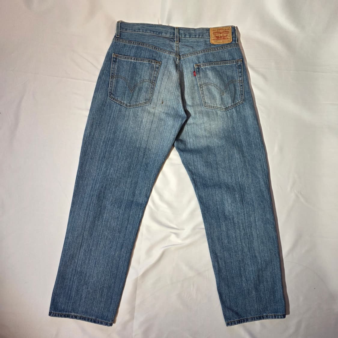 [W34L30]00s 리바이스 569 루즈 스트레이트핏 데님팬츠 상품이미지6