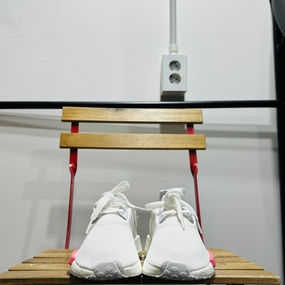 230) 아디다스 운동화 여성 여자 신발 NMD R1 화이트  상품이미지2