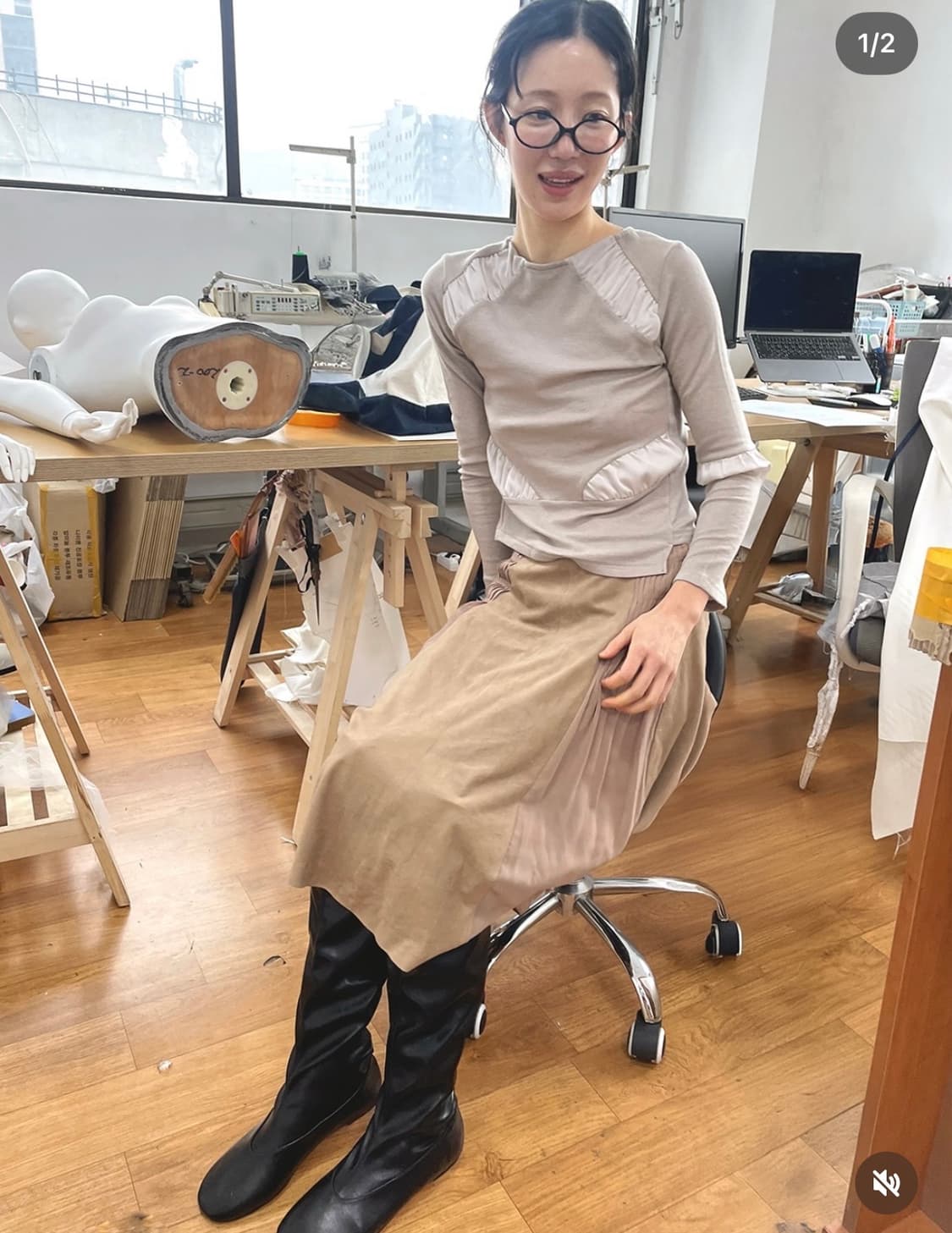 Sakk 싹 / The kinetic top ivory 상품이미지2