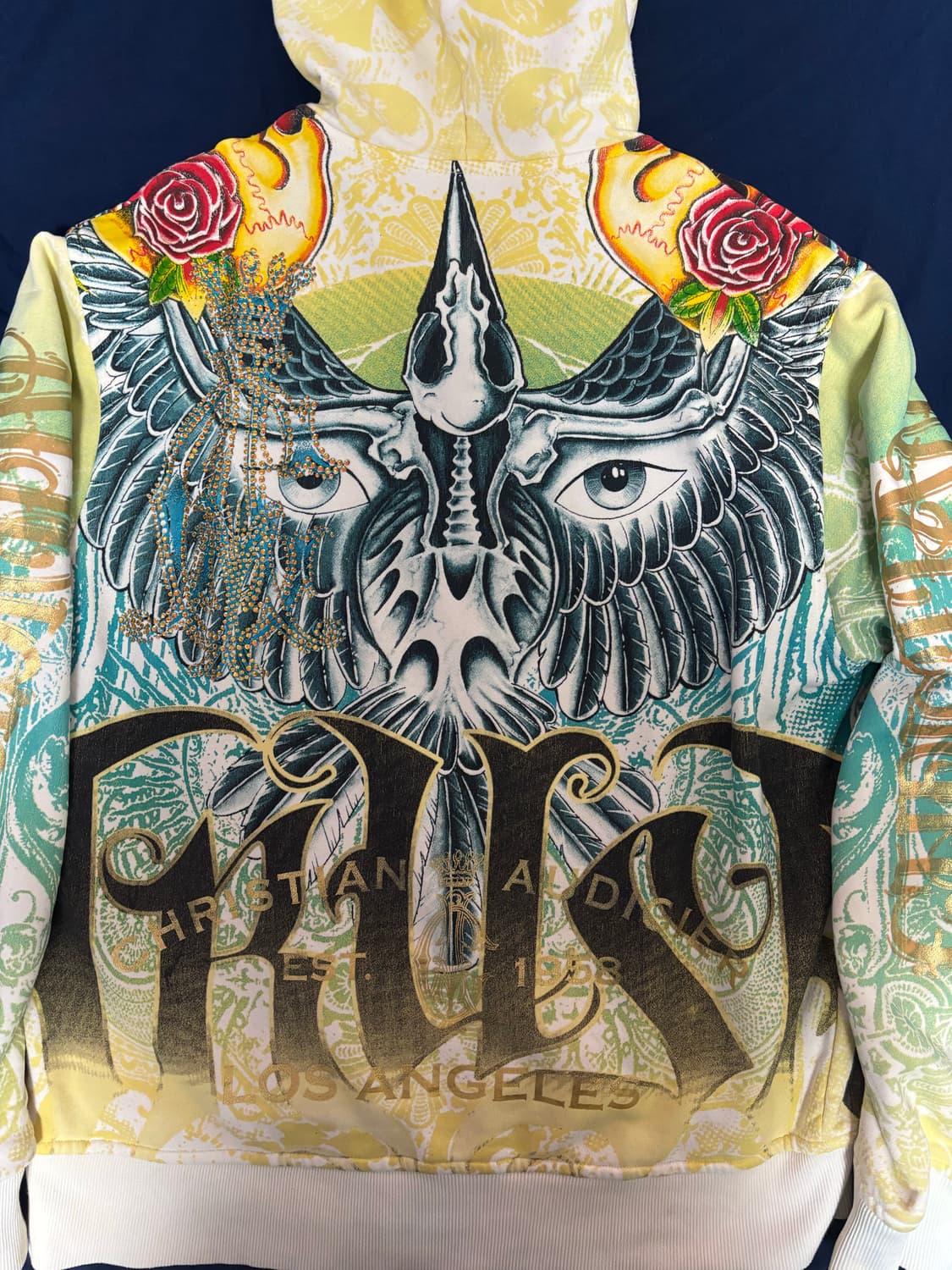 Christian Audigier 크리스찬 오디저 아트워크 후드집업 상품이미지2