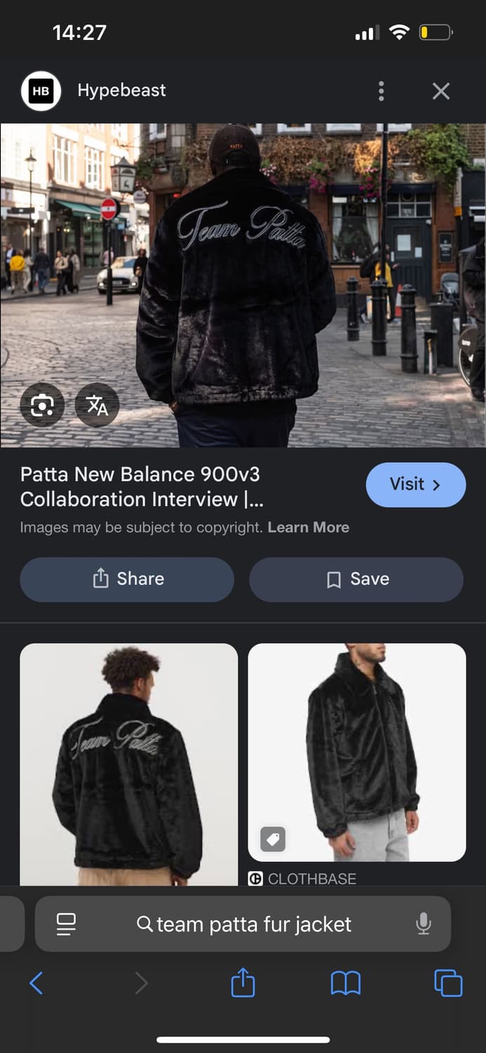 Patta coach fur jacket 상품이미지6