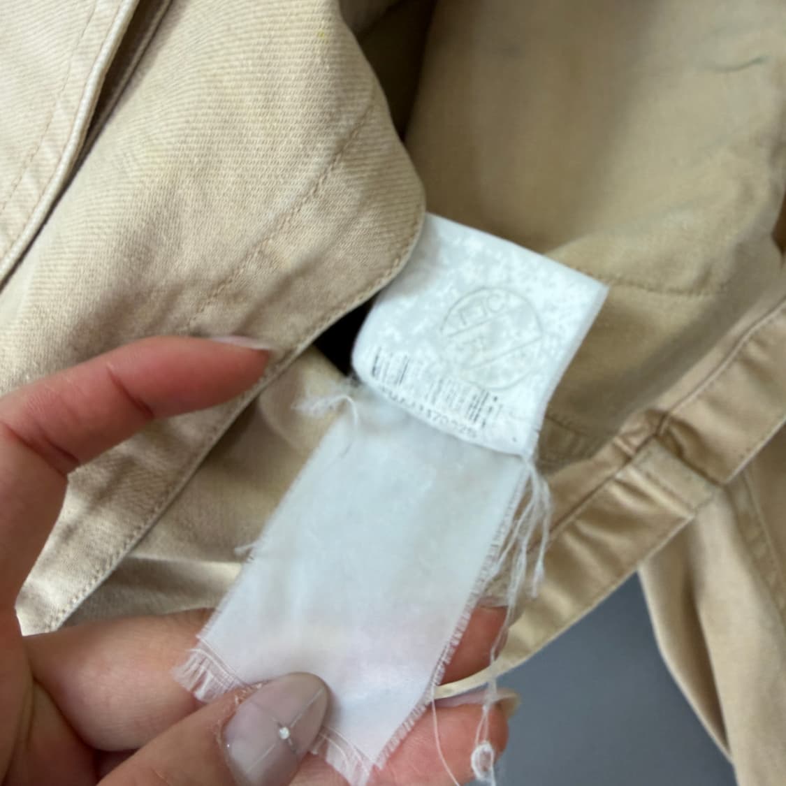 폴로랄프로렌 진스 베이지 4포켓 사파리 자켓 상품이미지7