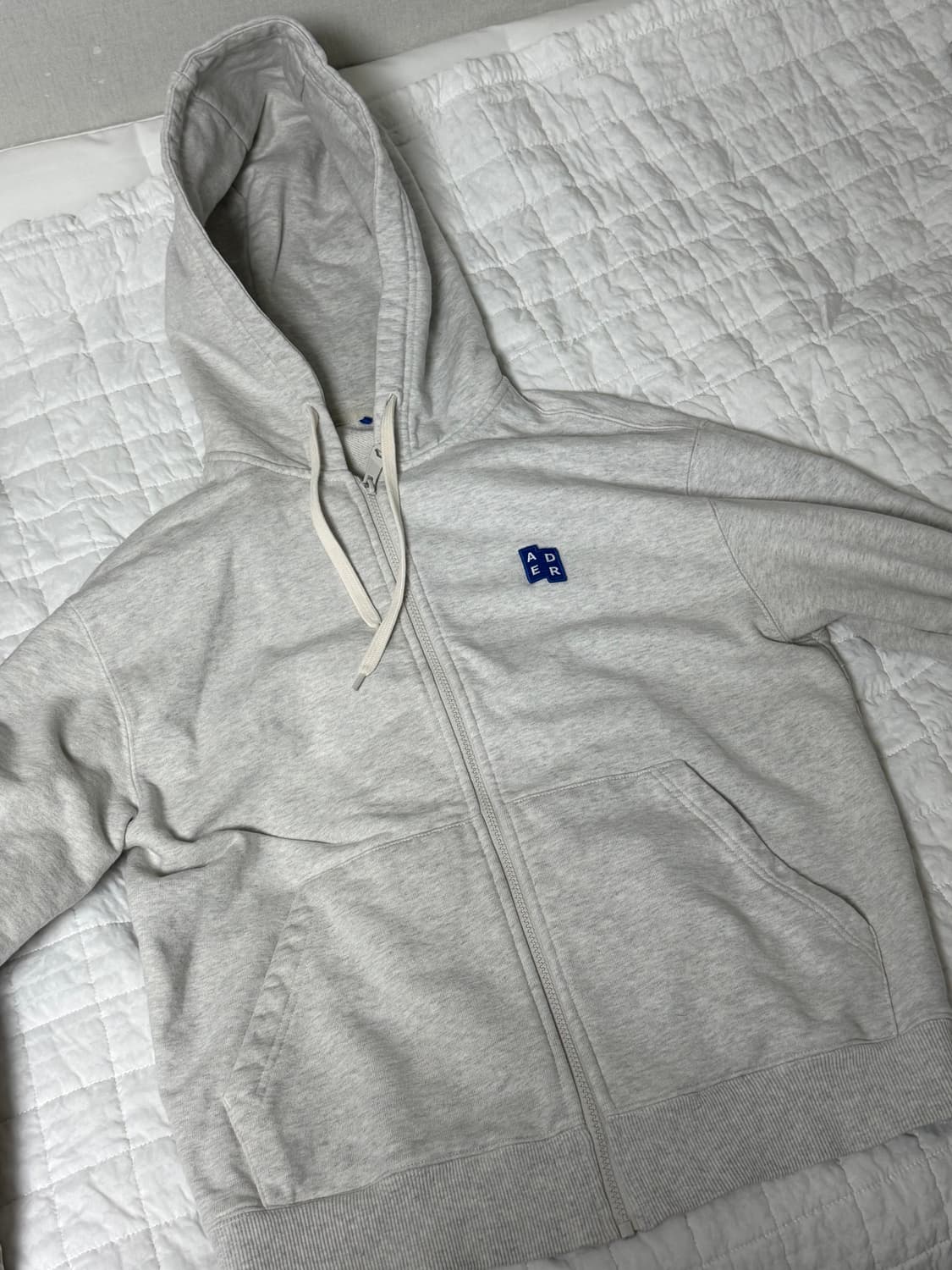 아더에러 후드집업 오트밀 색상 M 상품이미지1
