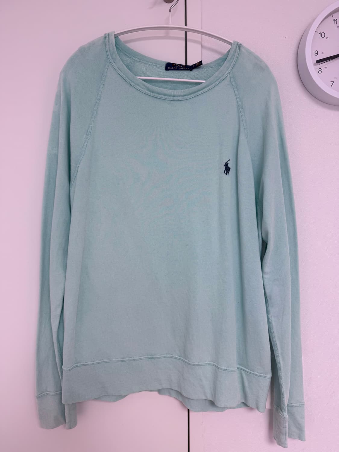 폴로 민트 슬리브 맨투맨 상품이미지2