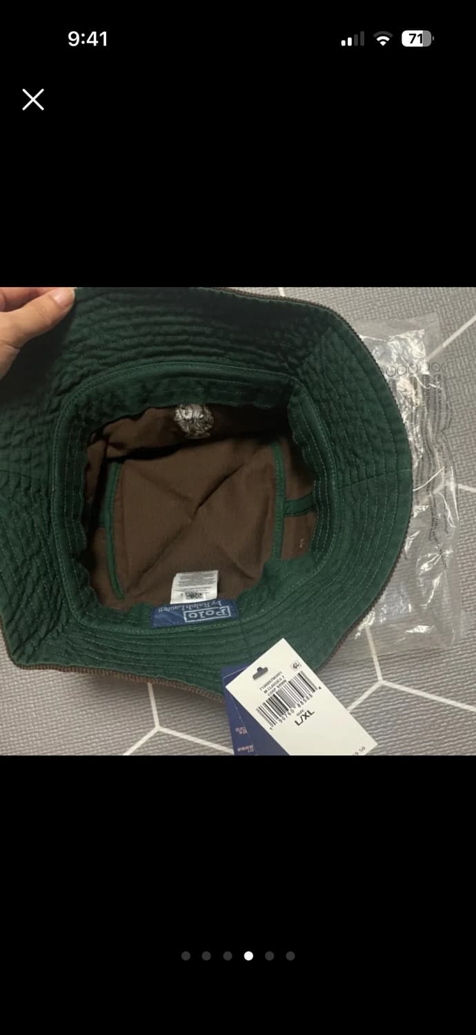 (새상품) 폴로 랄프로렌 코듀로이 버킷햇  상품이미지4