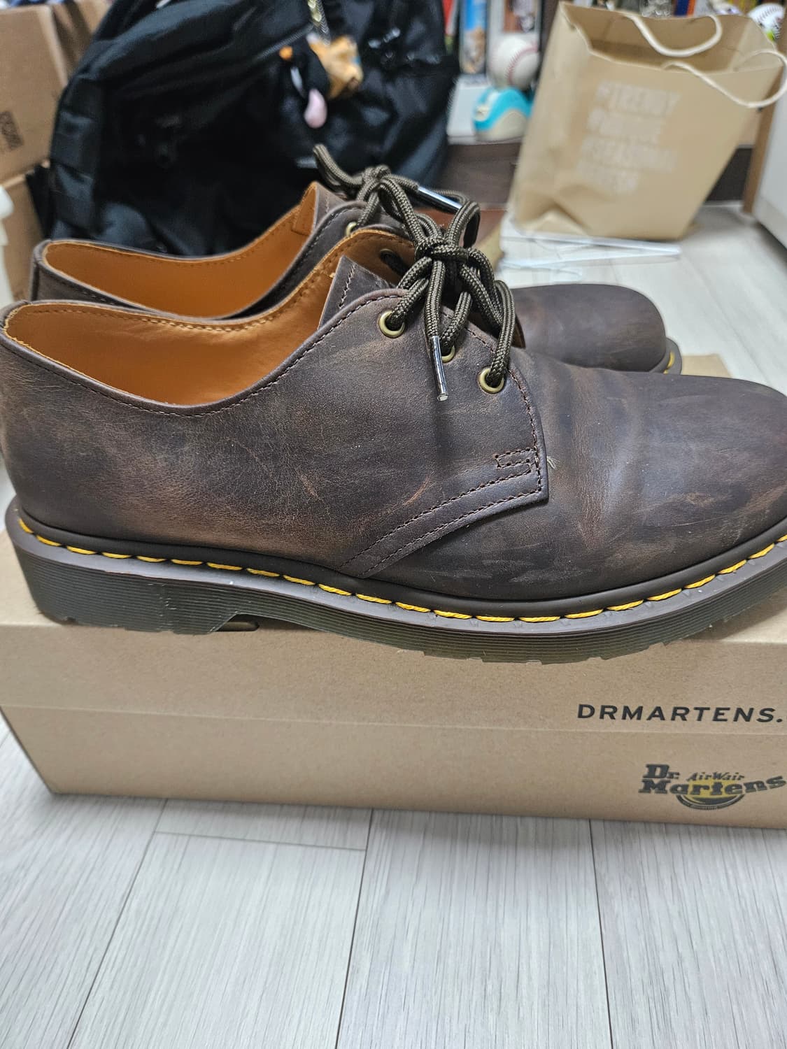 닥터마틴 1461 빈티지 브라운(270) 상품이미지4