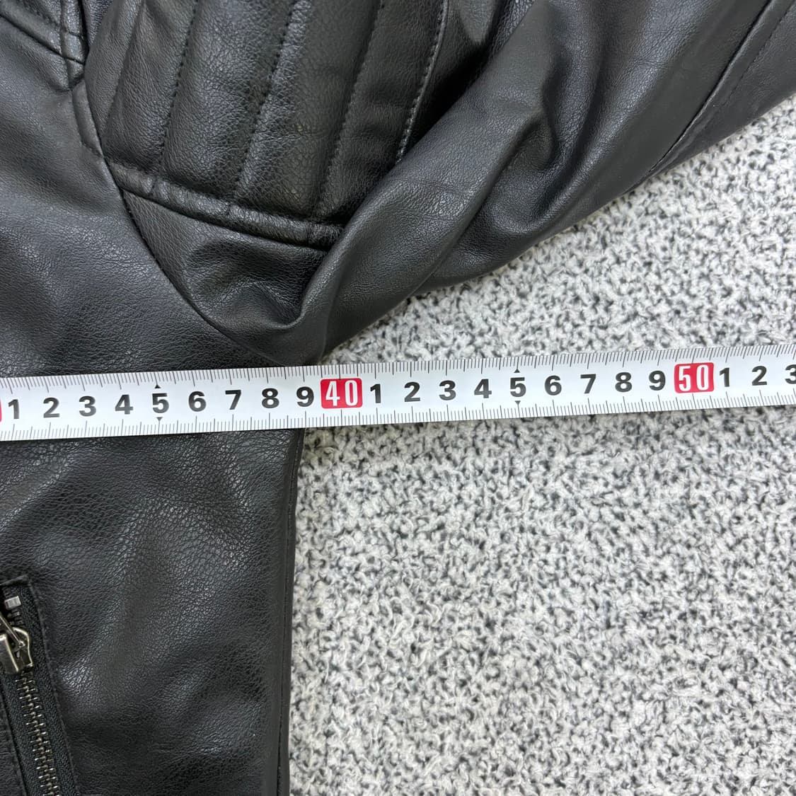 6-7Y H&M 키즈 레더 자켓 0312J 상품이미지5