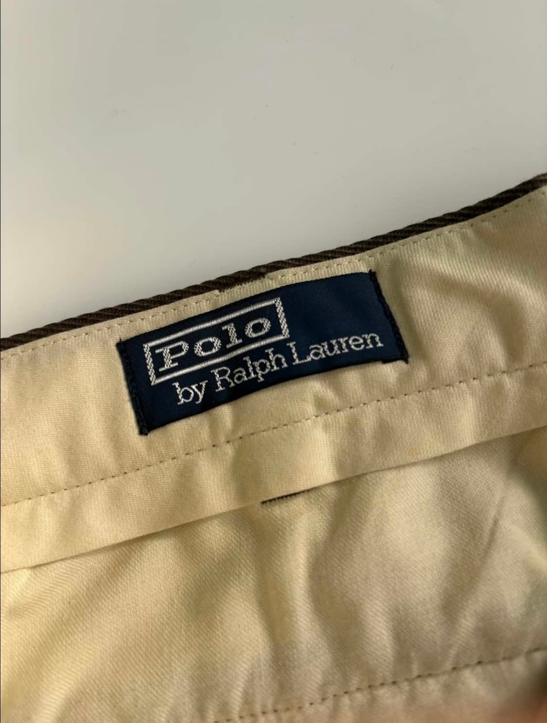 폴로 랄프로렌 브라운 울 슬랙스 팬츠 상품이미지4