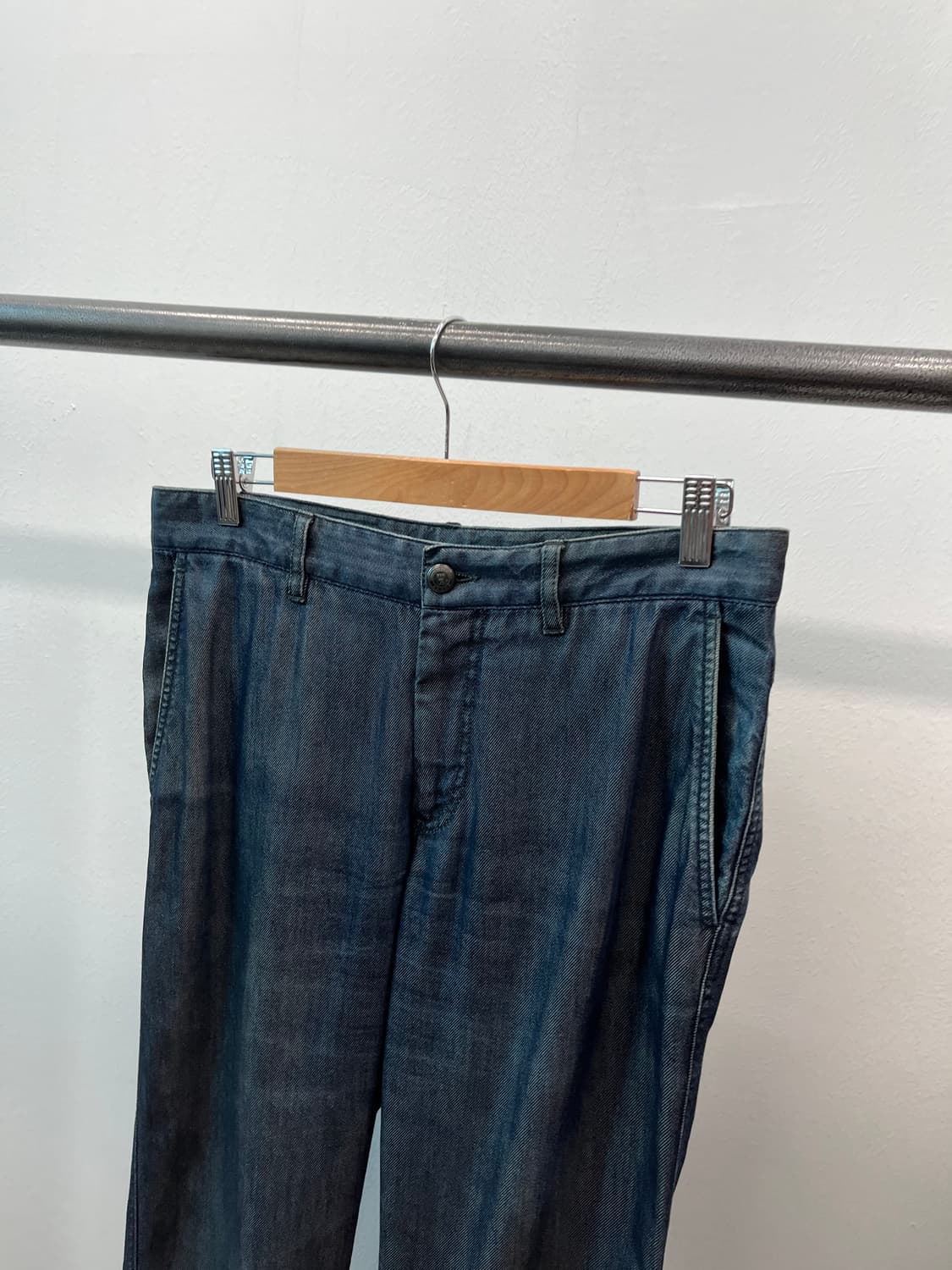 31) 에르메네질도제냐 린넨 데님팬츠  상품이미지2