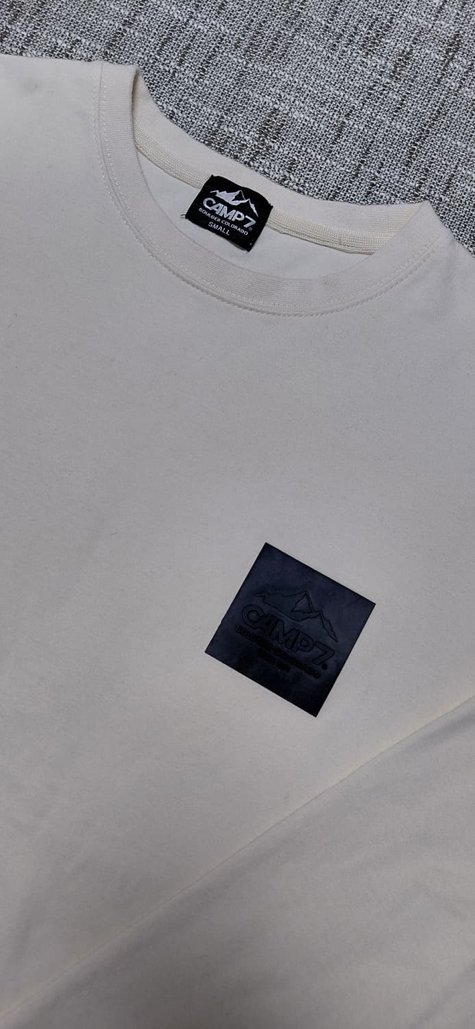 일본 CAMP7 롱슬리브 티셔츠 S 아이보리 상품이미지3