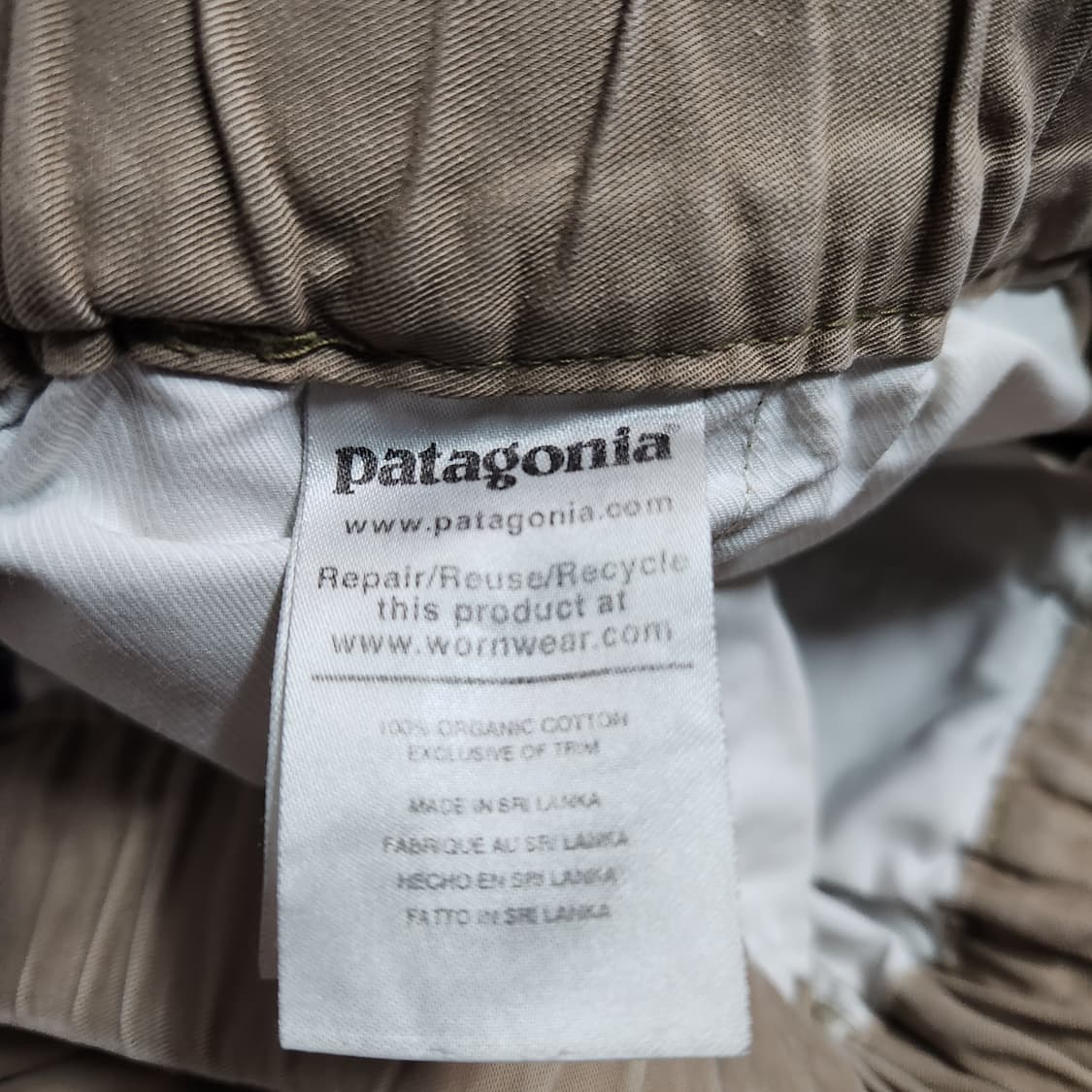 H438 [M] 파타고니아 오가닉코튼 팬츠 바지 상품이미지8