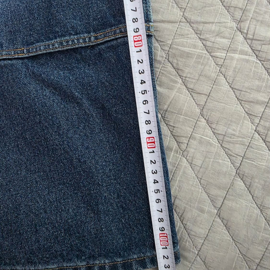[40X30] 빈티지 칼하트 더블니 릴렉스핏 데님팬츠 인디고 B17 상품이미지10