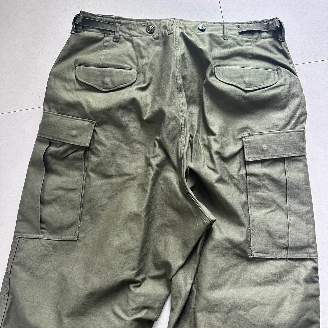 50s 오리지널 데드스탁 M51 필드 팬츠 L-R 풀셋 (내피포함) 상품이미지6