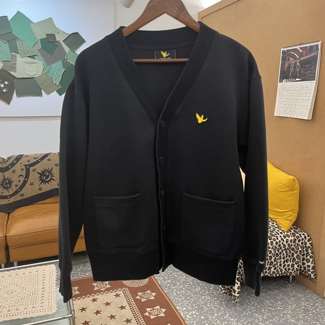 와릿이즌 와키윌리 모던 캐주얼 브이넥 버튼 가디건 S C09910 상품이미지3